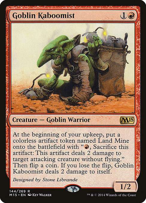Goblin Kaboomist - Magic 2015 (M15) - R - 144