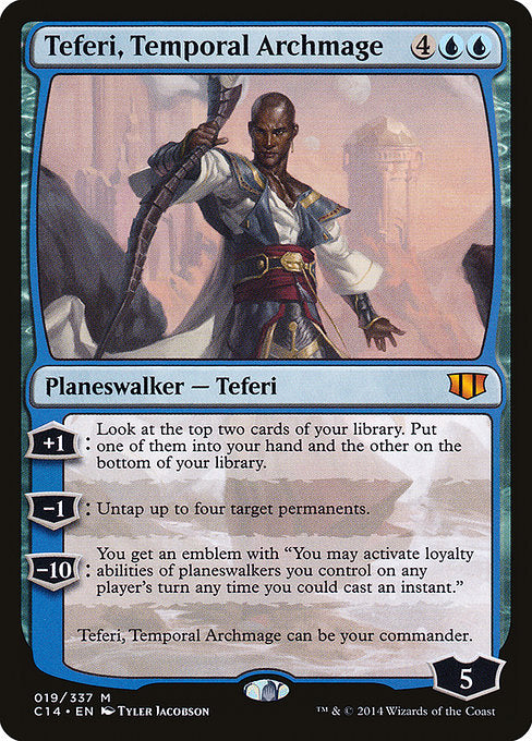 Teferi, Temporal Archmage - Commander 2014 - M - 19