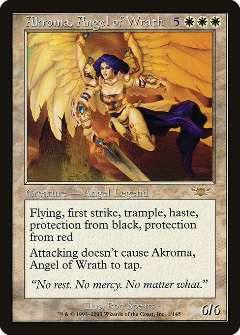 Akroma, Angel of Wrath - Legions - R - 1