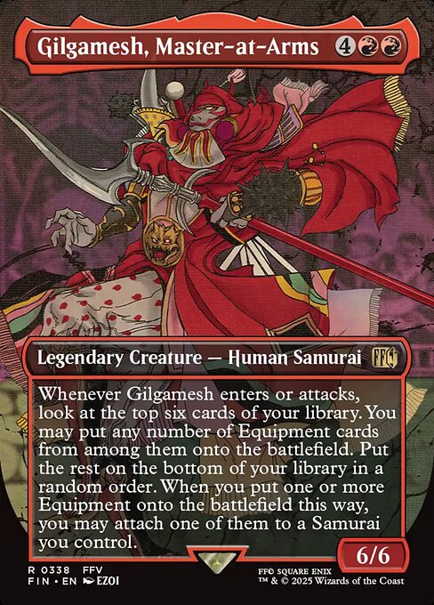 Gilgamesh, Master-at-Arms (Borderless) - FINAL FANTASY - R - 338