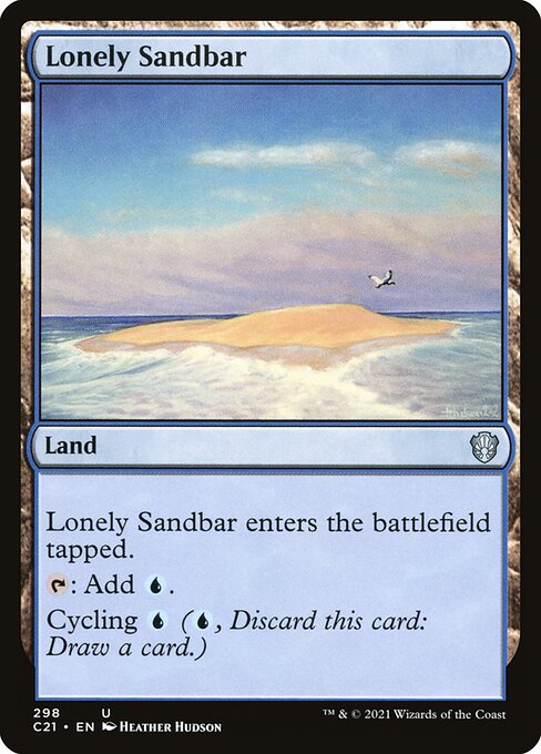 Lonely Sandbar - Commander 2021 - U - 298