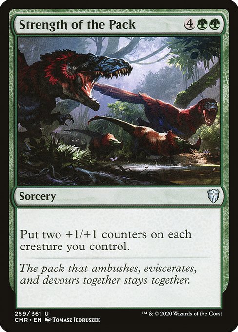 Strength of the Pack - Commander Legends - U - 259