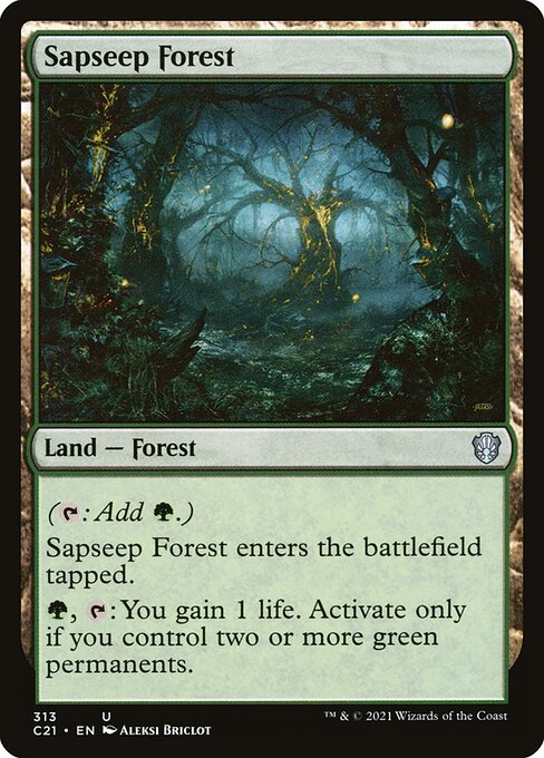 Sapseep Forest - Commander 2021 - U - 313