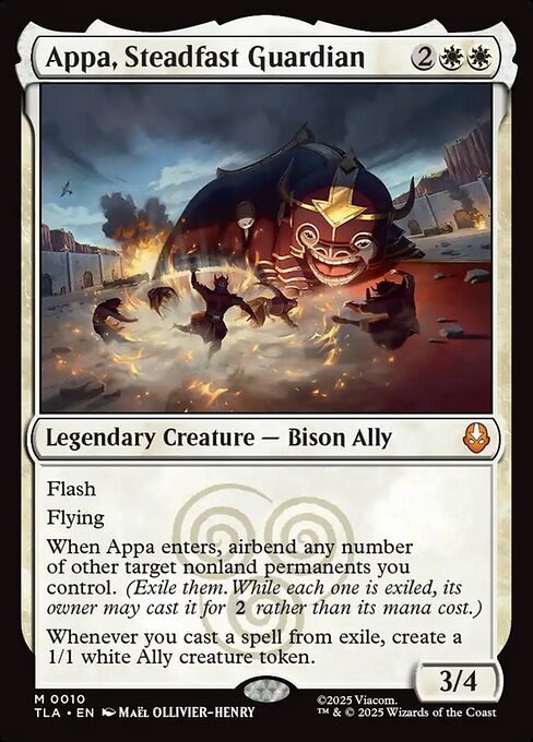 Appa, Steadfast Guardian - Avatar: The Last Airbender - M - 10