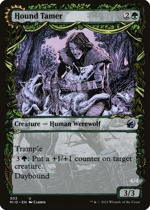 Hound Tamer (Showcase) - Innistrad: Midnight Hunt - U - 302