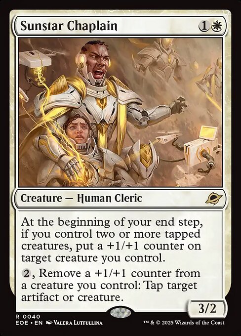 Sunstar Chaplain - Edge of Eternities - R - 40