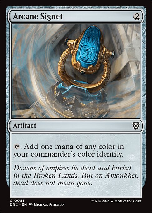 Arcane Signet (0051) - Commander: Aetherdrift - C - 51