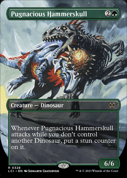 Pugnacious Hammerskull (Borderless) - The Lost Caverns of Ixalan - R - 328
