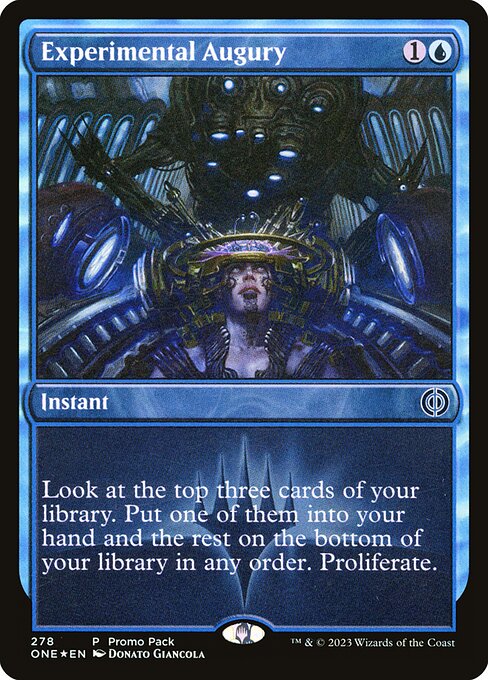 Experimental Augury - Promo Pack: Phyrexia: All Will Be One - P - 278