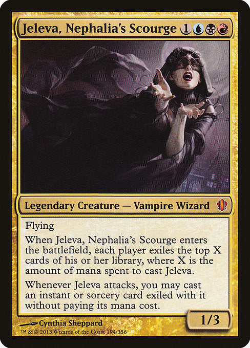 Jeleva, Nephalia's Scourge - Commander 2013 - M - 194