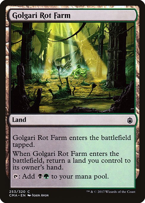 Golgari Rot Farm - Commander Anthology - C - 253