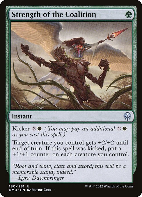 Strength of the Coalition - Dominaria United - U - 180