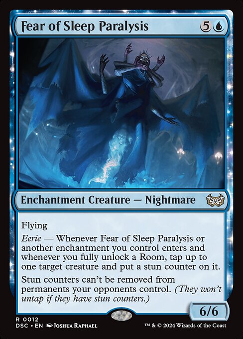 Fear of Sleep Paralysis - Commander: Duskmourn: House of Horror - R - 12