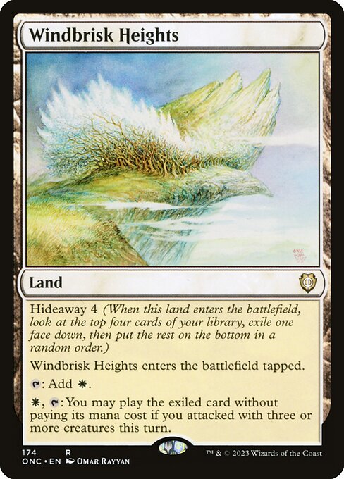 Windbrisk Heights - Commander: Phyrexia: All Will Be One - R - 174