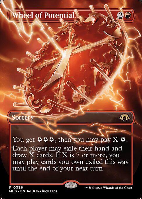 Wheel of Potential (Borderless) - Modern Horizons 3 - R - 336
