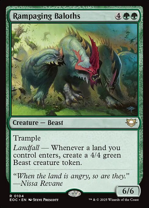 Rampaging Baloths - Commander: Edge of Eternities - R - 104