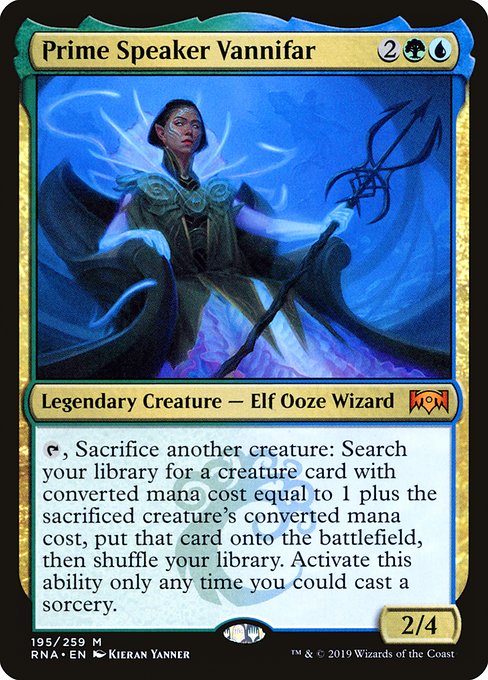 Prime Speaker Vannifar - Ravnica Allegiance - M - 195