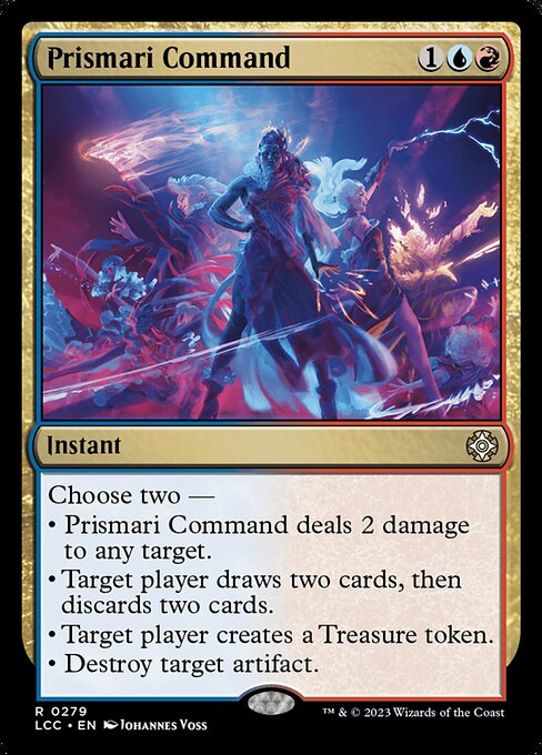 Prismari Command - Commander: The Lost Caverns of Ixalan - R - 279