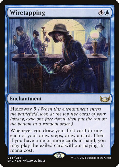 Wiretapping - Prerelease Cards - R - 65