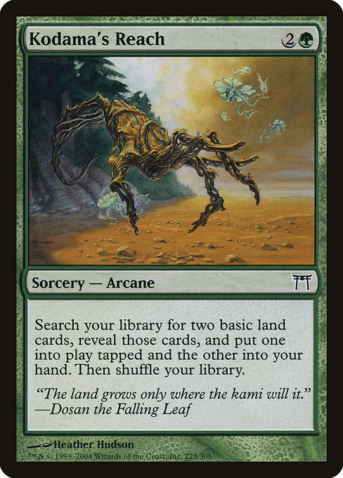 Kodama's Reach - Champions of Kamigawa - C - 225