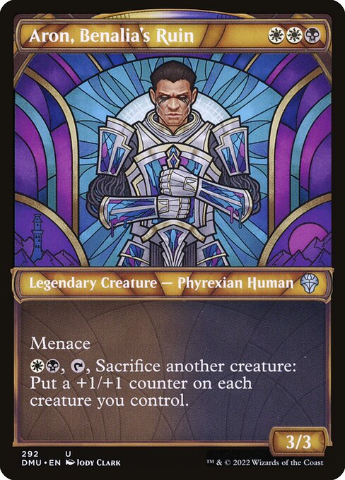 Aron, Benalia's Ruin (Showcase) - Dominaria United - U - 292