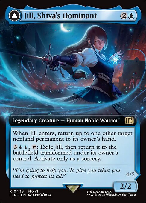 Jill, Shiva's Dominant (Extended Art) - FINAL FANTASY - R - 438