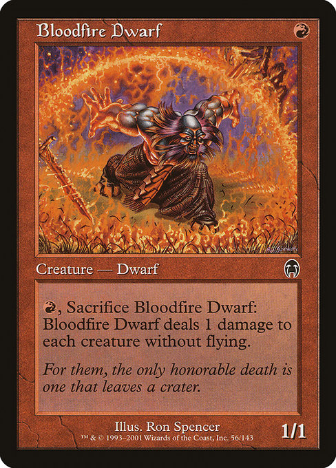 Bloodfire Dwarf - Apocalypse - C - 56