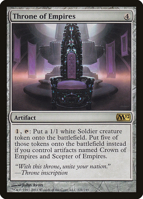 Throne of Empires - Magic 2012 (M12) - R - 221
