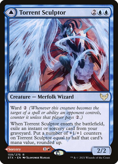 Torrent Sculptor - Strixhaven: School of Mages - R - 159