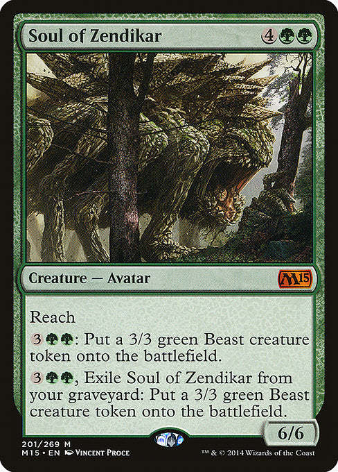 Soul of Zendikar - Magic 2015 (M15) - M - 201