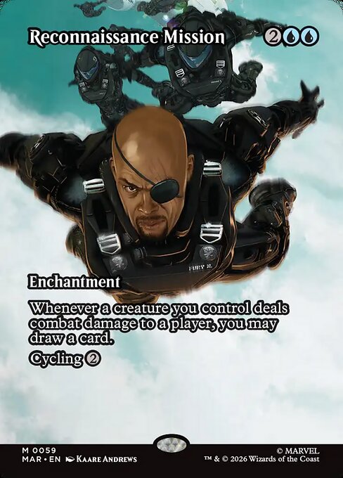 Reconnaissance Mission (Borderless) - Marvel Universe Eternal-Legal - M - 59