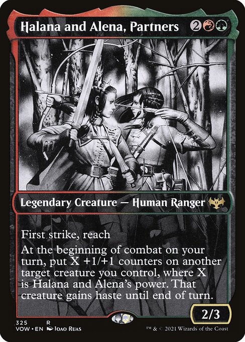 Halana and Alena, Partners (Showcase) - Innistrad: Crimson Vow - R - 325