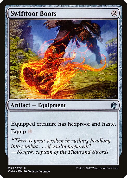 Swiftfoot Boots - Commander: Marvel Super Heroes - U - 216
