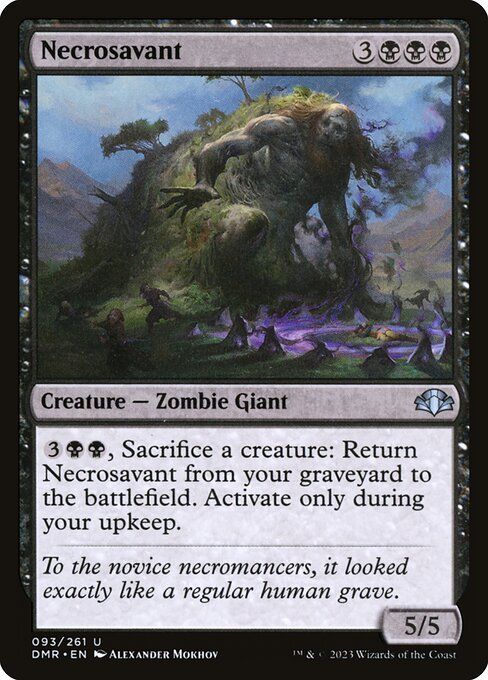 Necrosavant - Dominaria Remastered - U - 93