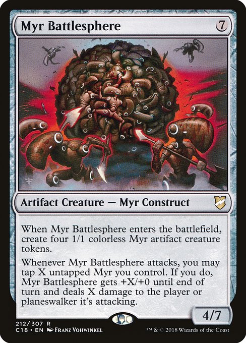 Myr Battlesphere - Commander 2018 - R - 212