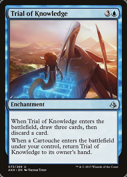 Trial of Knowledge - Amonkhet - U - 73