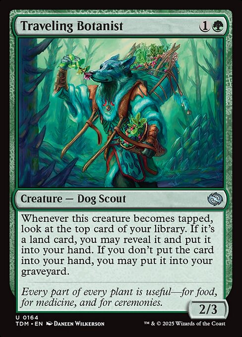 Traveling Botanist - Tarkir: Dragonstorm - U - 164
