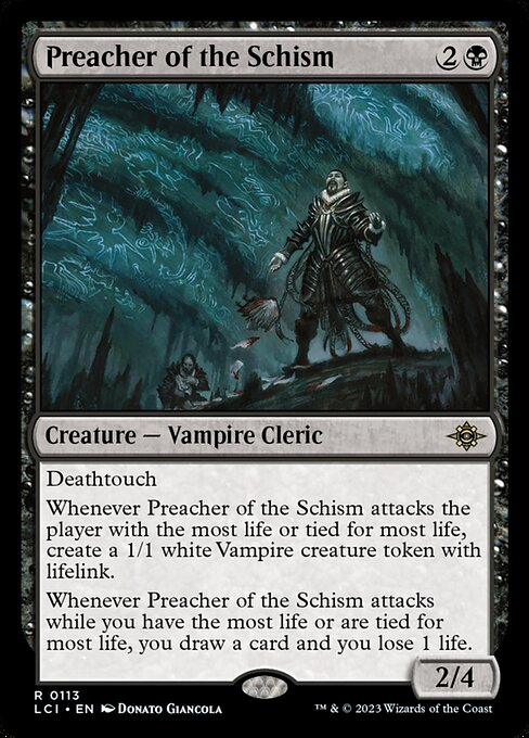 Preacher of the Schism - The Lost Caverns of Ixalan - R - 113