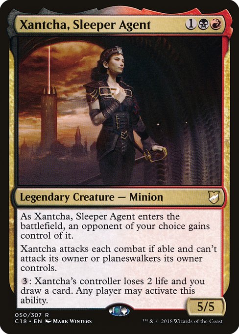 Xantcha, Sleeper Agent - Commander 2018 - R - 50