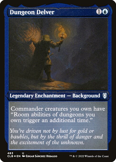 Dungeon Delver (Foil Etched) - Commander Legends: Battle for Baldur's Gate - U - 483