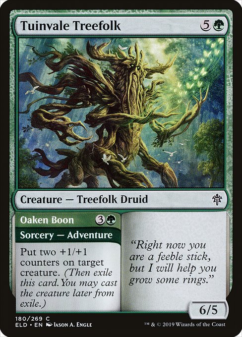 Tuinvale Treefolk - Throne of Eldraine - C - 180