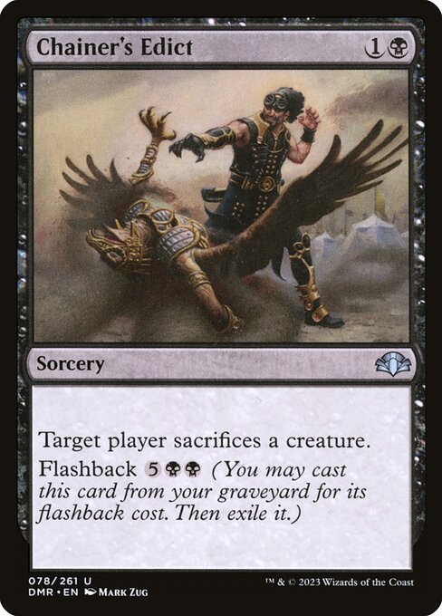 Chainer's Edict - Dominaria Remastered - U - 78