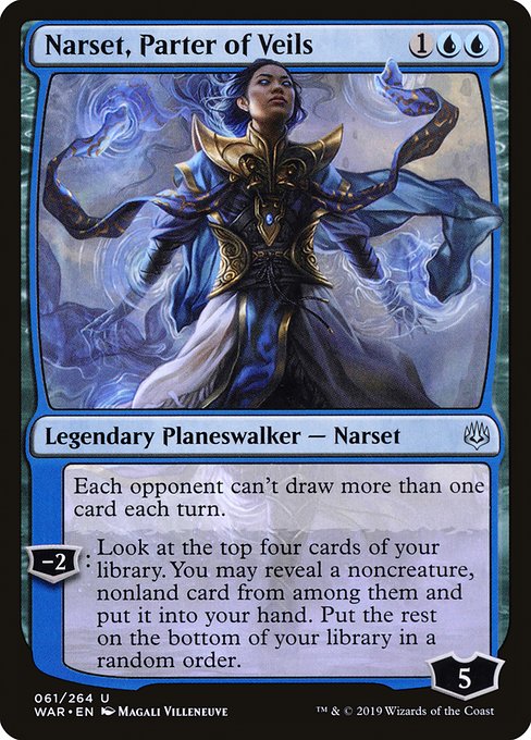 Narset, Parter of Veils - War of the Spark - U - 61