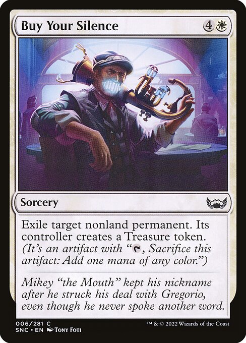 Buy Your Silence - Streets of New Capenna - C - 6