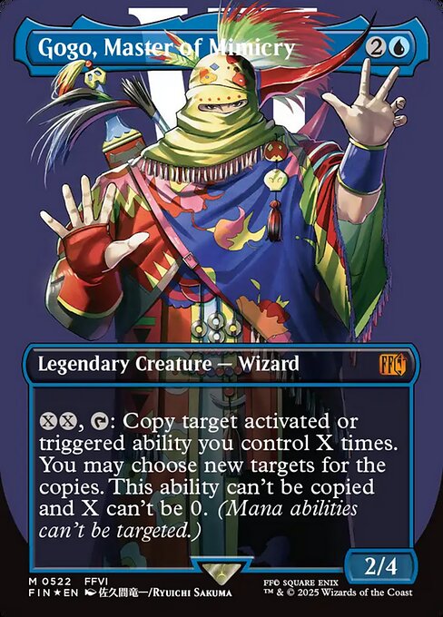 Gogo, Master of Mimicry (Borderless) (Surge Foil) - FINAL FANTASY - M - 522