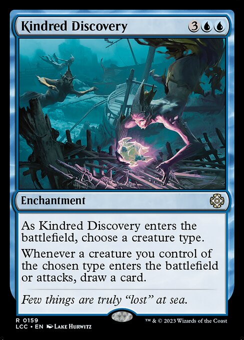 Kindred Discovery - Commander: The Lost Caverns of Ixalan - R - 159