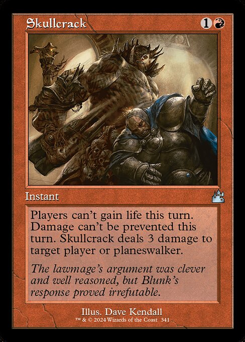 Skullcrack (Retro Frame) - Ravnica Remastered - U - 341