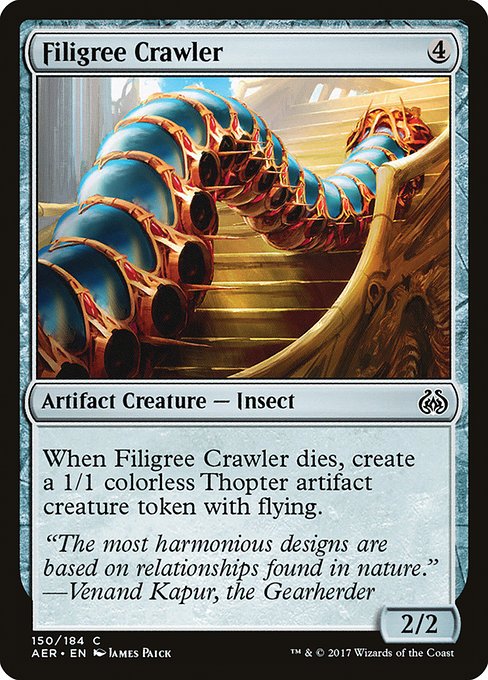 Filigree Crawler - Aether Revolt - C - 150