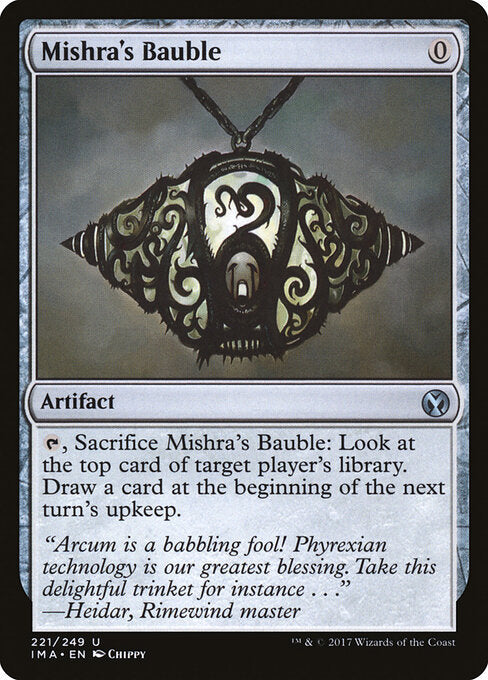 Mishra's Bauble - Iconic Masters - U - 221