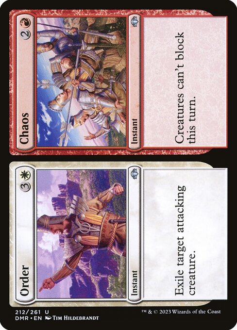 Order // Chaos - Dominaria Remastered - U - 212